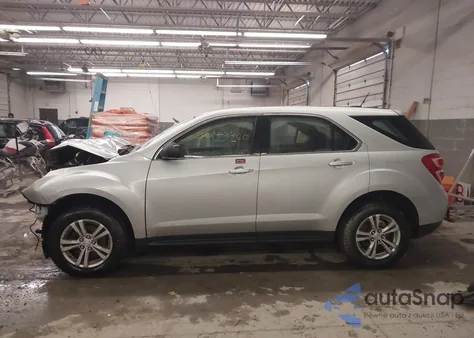 2017 Chevrolet Equinox Ls из США, поврежденный, VIN 2GNALBEK0H1509000